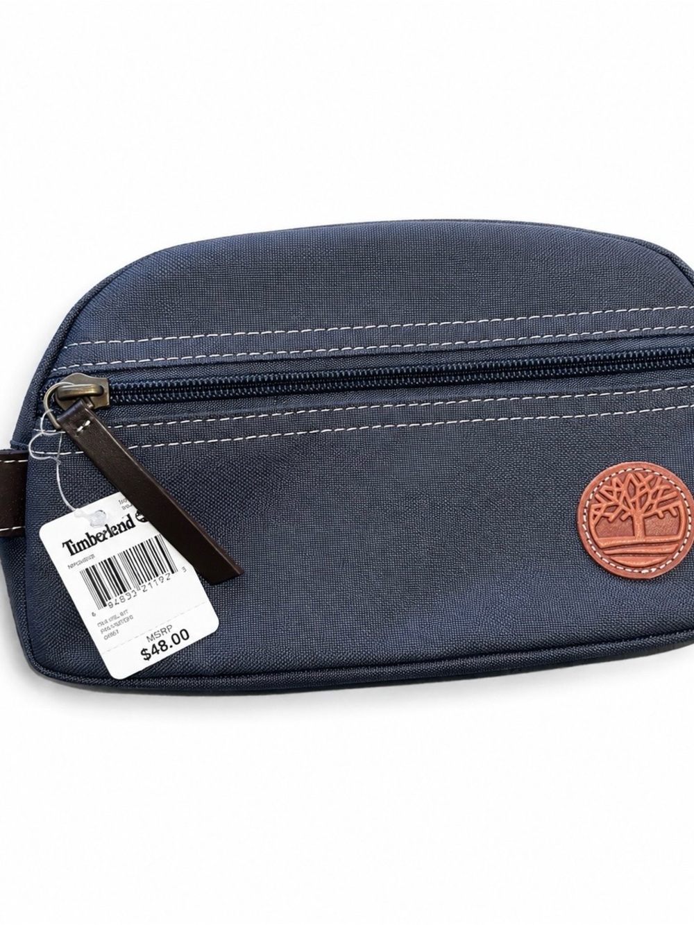 Timberland Dark Gray Navy Travel Pouch